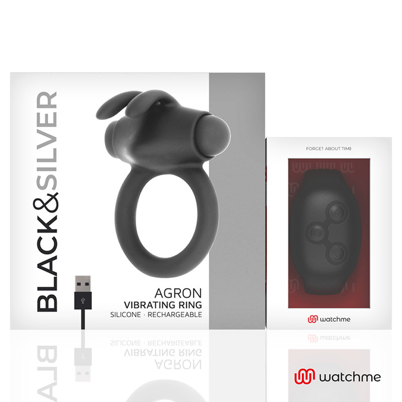 BLACK&SILVER - AGRON TÉLÉCOMMANDE COCKRING WATCHME - Jouez Plaisir