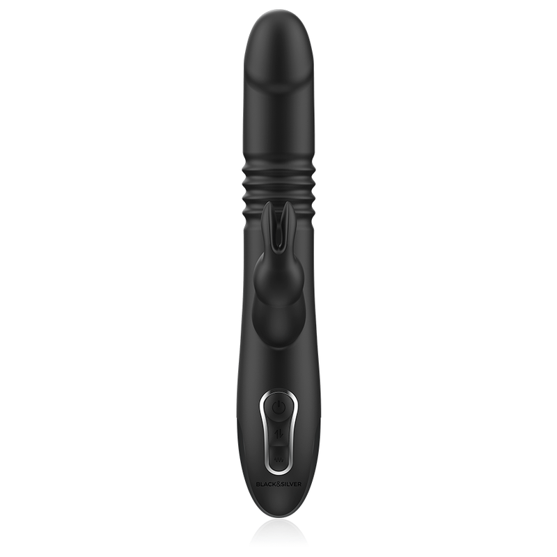 BLACK&SILVER - KENJI STIMULANT VIBE COMPATIBLE AVEC LA TECHNOLOGIE SANS FIL WATCHME - Jouez Plaisir