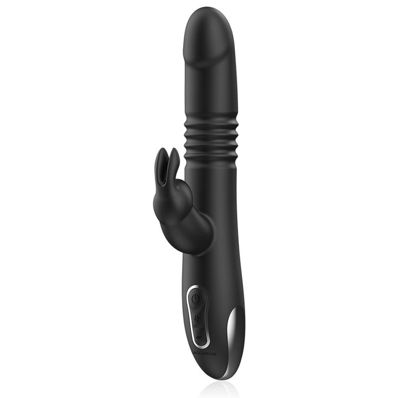 BLACK&SILVER - KENJI STIMULANT VIBE COMPATIBLE AVEC LA TECHNOLOGIE SANS FIL WATCHME - Jouez Plaisir