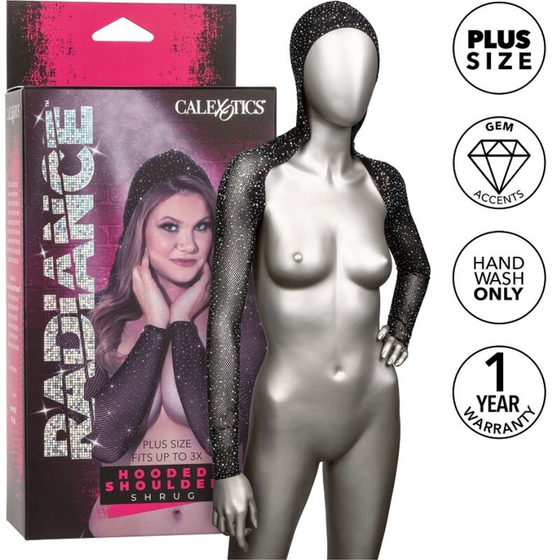 CALEXOTICS - RADIANCE SHUG DÉPAULE CAPUCHE RHIN GRANDE TAILLE - Jouez Plaisir