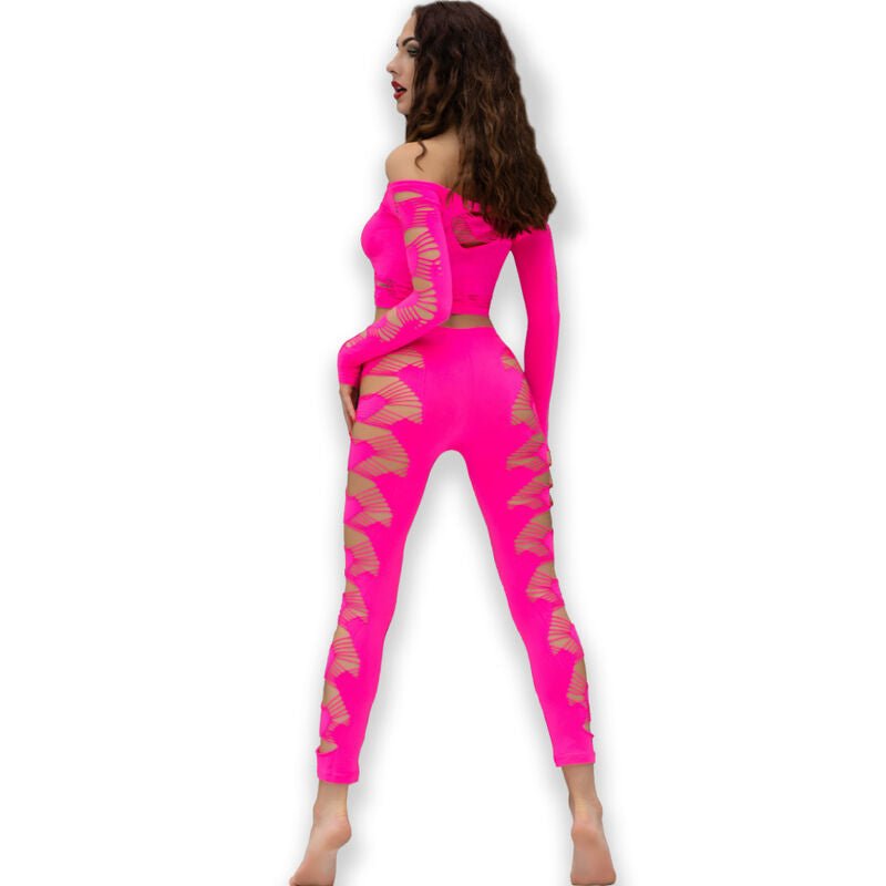 CHILIROSE - CR 4632 HAUT & PANTALON FUCHSIA S/L - Jouez Plaisir