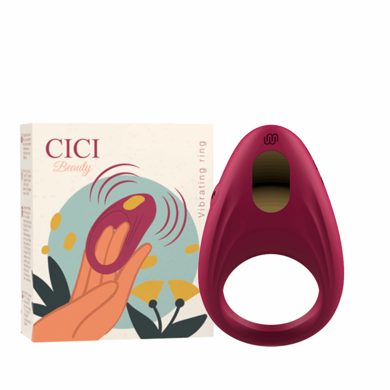 CICI BEAUTY - ANNEAU VIBRANT EN SILICONE PREMIUM - Jouez Plaisir