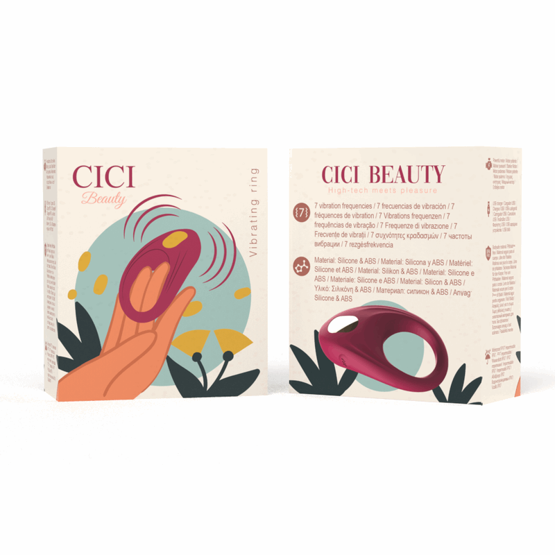 CICI BEAUTY - ANNEAU VIBRANT EN SILICONE PREMIUM - Jouez Plaisir