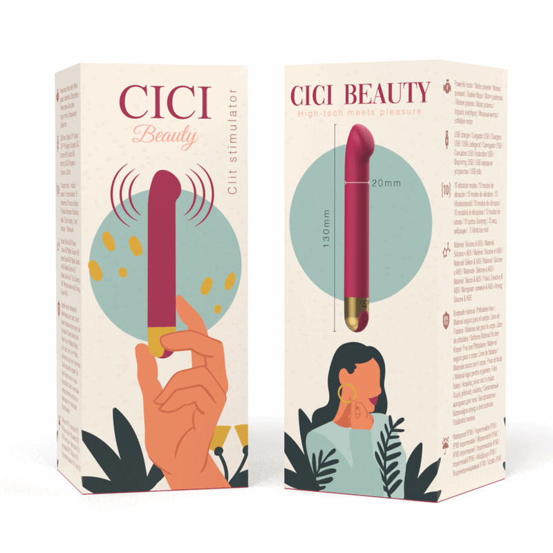 CICI BEAUTY - STIMULATEUR DE CLIT EN SILICONE PREMIUM - Jouez Plaisir