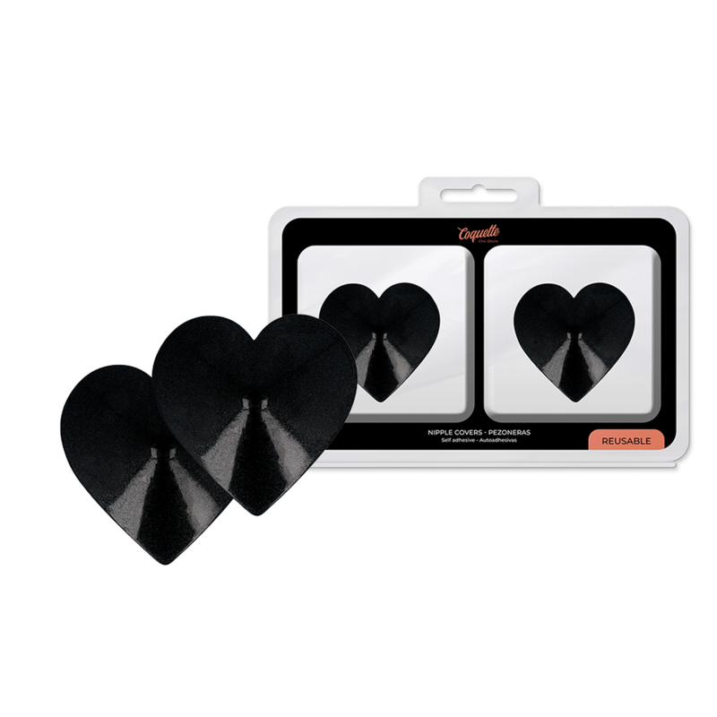 COQUETTE CHIC DESIRE - CACHE - MALIN COEURS NOIR - Jouez Plaisir