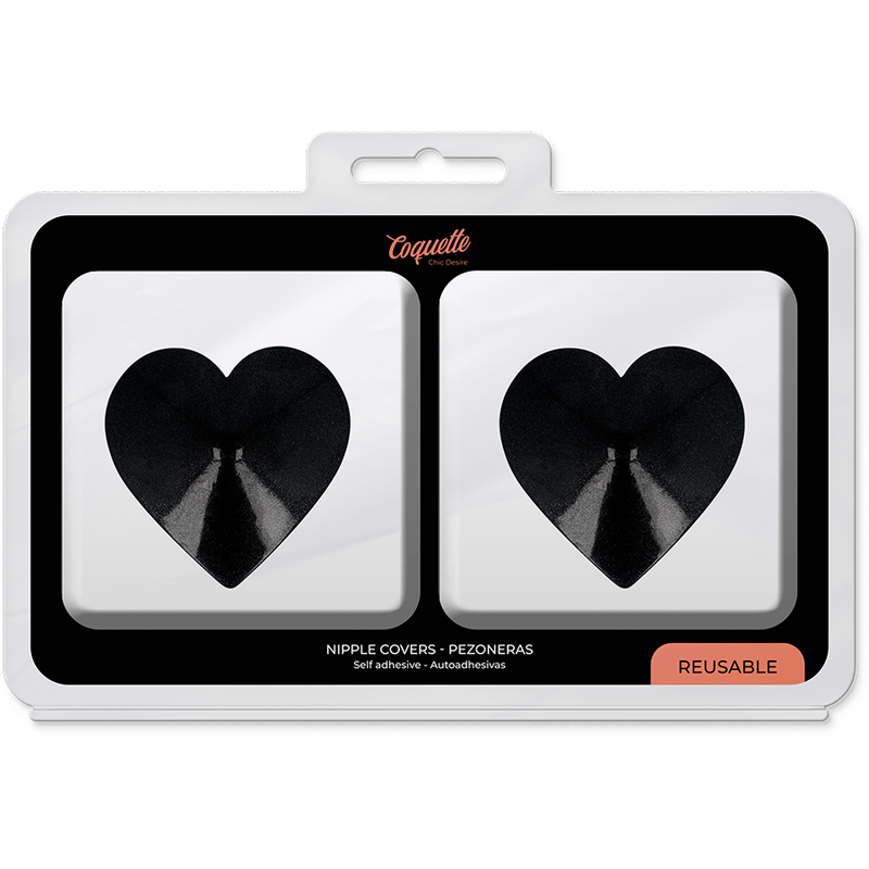 COQUETTE CHIC DESIRE - CACHE - MALIN COEURS NOIR - Jouez Plaisir