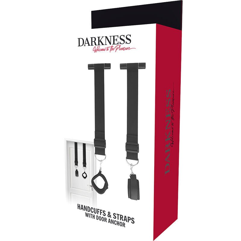 DARKNESS - MENOTTES DE PORTE DE BONDAGE - Jouez Plaisir