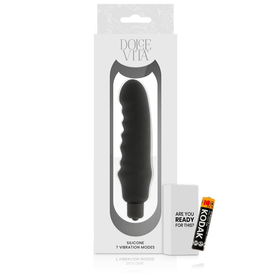 DOLCE VITA - GENIUS BLACK SILICONE - Jouez Plaisir