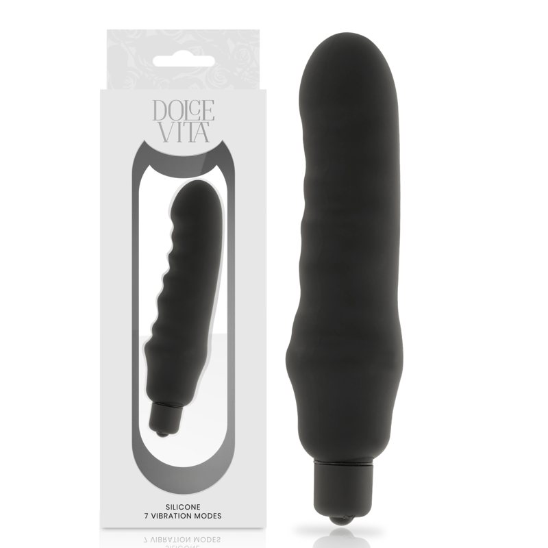DOLCE VITA - GENIUS BLACK SILICONE - Jouez Plaisir