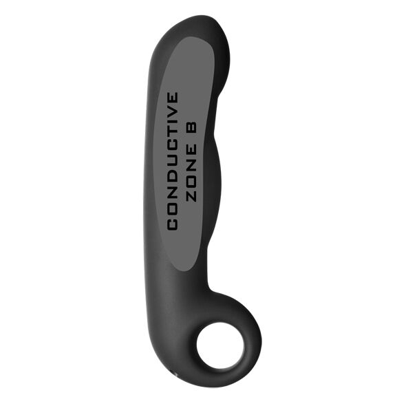 ELECTRASTIM - GODE OVID SILICONE NOIR - Jouez Plaisir