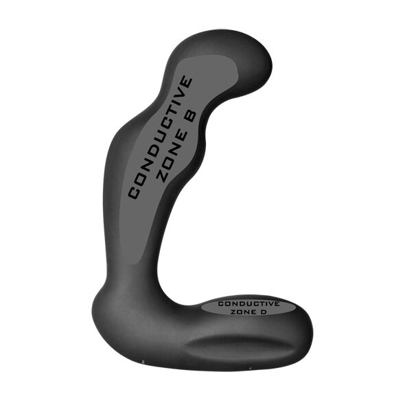 ELECTRASTIM - MASSAGE PROSTATE SIRIUS SILICONE NOIR - Jouez Plaisir