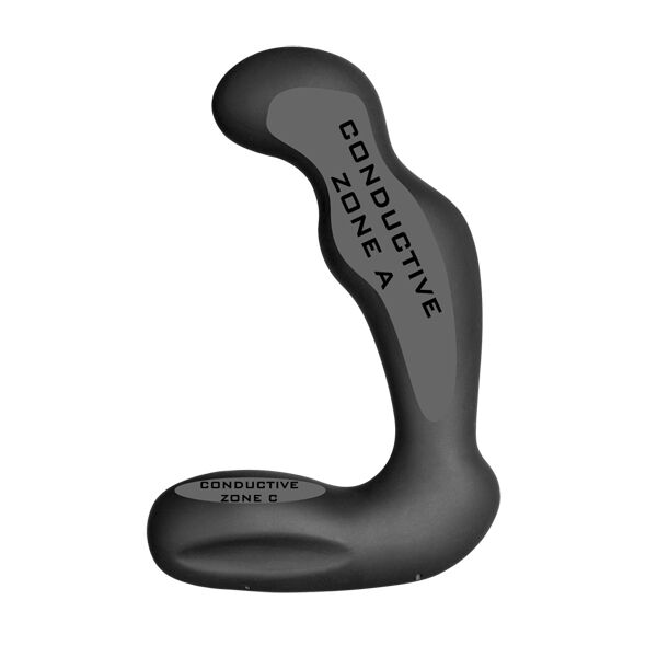 ELECTRASTIM - MASSAGE PROSTATE SIRIUS SILICONE NOIR - Jouez Plaisir