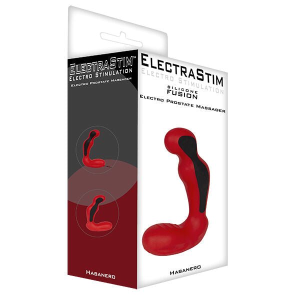 ELECTRASTIM - MASSEUR DE PROSTATE HABANERO SILICONE FUSION - Jouez Plaisir