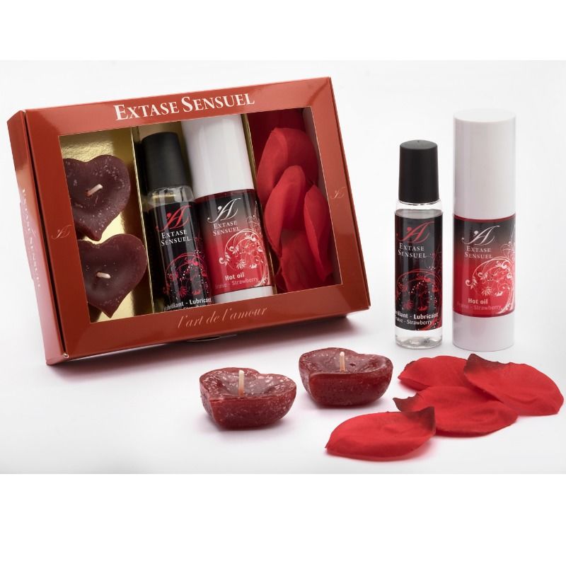 EXTASE SENSUAL - COFFRE TENTATION ROUGE - Jouez Plaisir