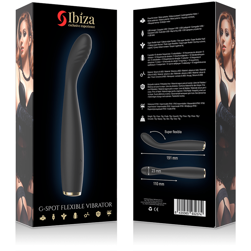 IBIZA - VIBRATEUR FLEXIBLE PUISSANT SPÉCIAL G SPOT - Jouez Plaisir
