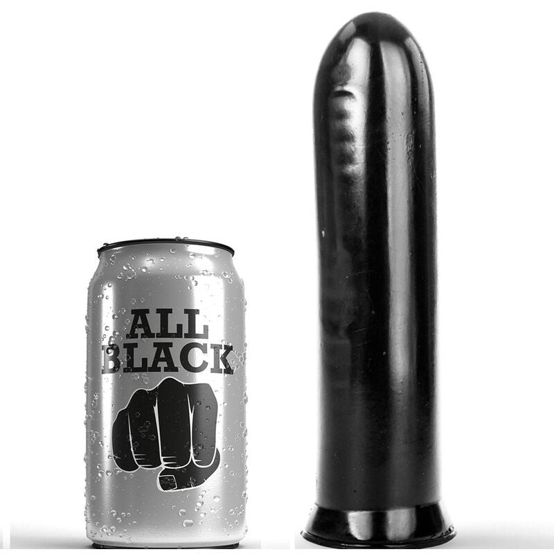 ALLES SCHWARZ - SCHWARZER DILDO 19 CM