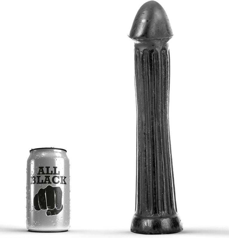 GANZ SCHWARZ - 31 CM PLUG DILDO