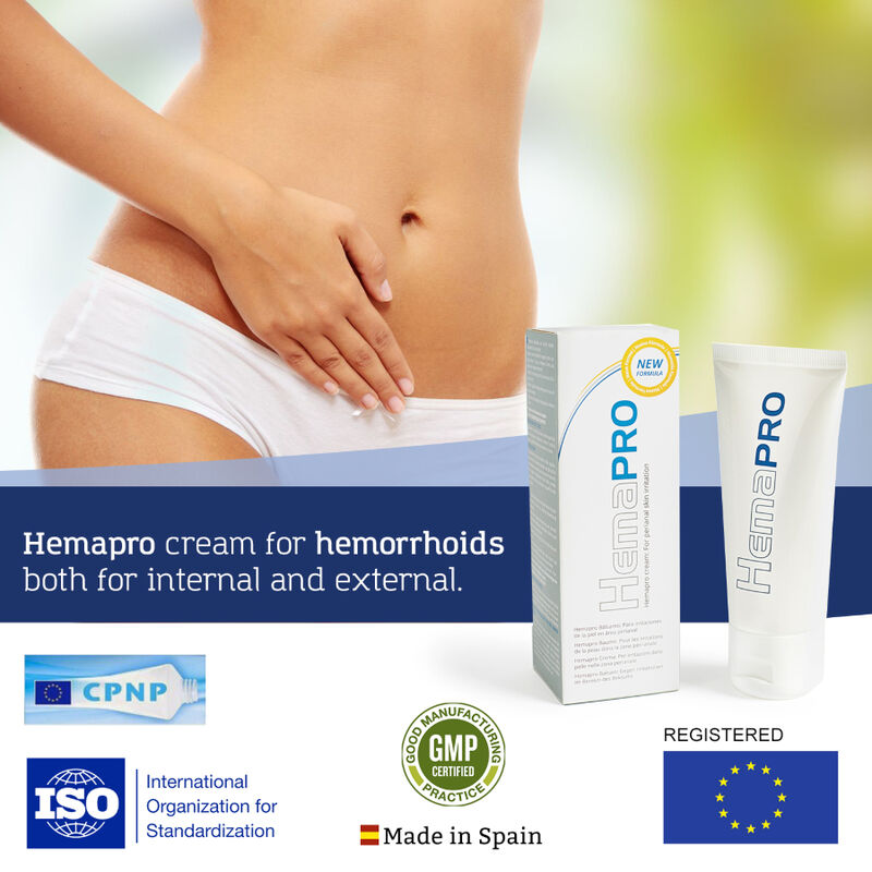 500 KOSMETIK - HEMAPRO CREME ZUR BEHANDLUNG VON HÄMORRHOIDEN