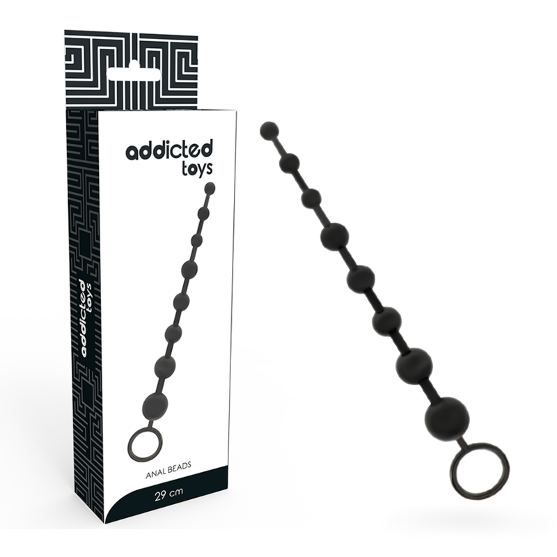 ADDICTED TOYS - ANALKUGELN 29 CM SCHWARZ