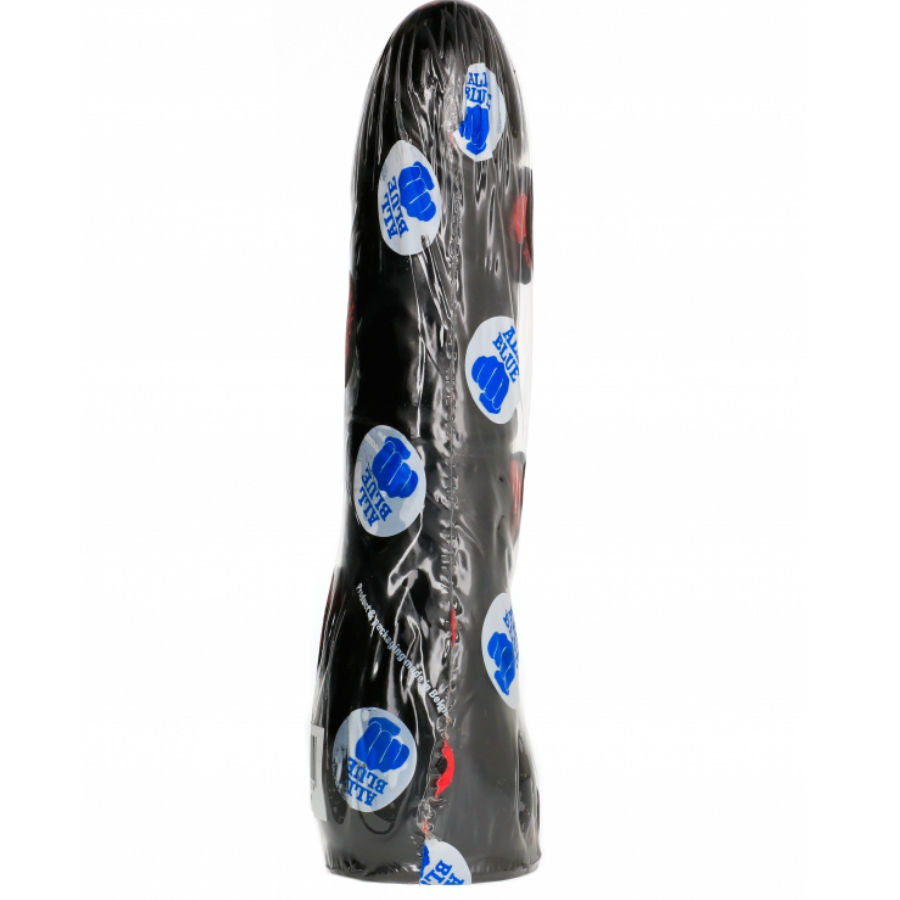 ALL BLACK - REALISTISCHER SCHWARZER DILDO 20 CM