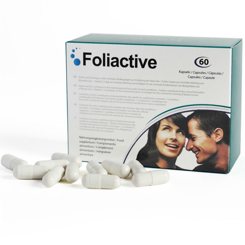 500 KOSMETIK - FOLIACTIVE PILLS NAHRUNGSERGÄNZUNGSMITTEL HAARAUSFALL