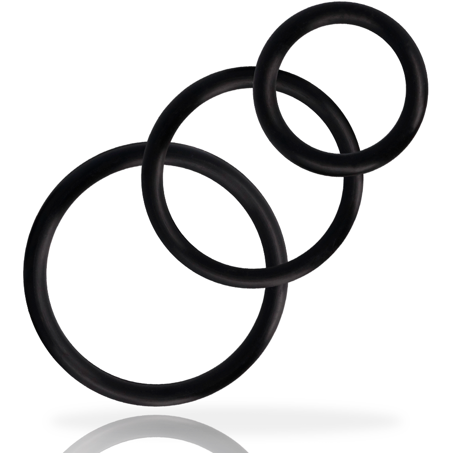 ADDICTED TOYS - SCHWARZES COCKRING-SET