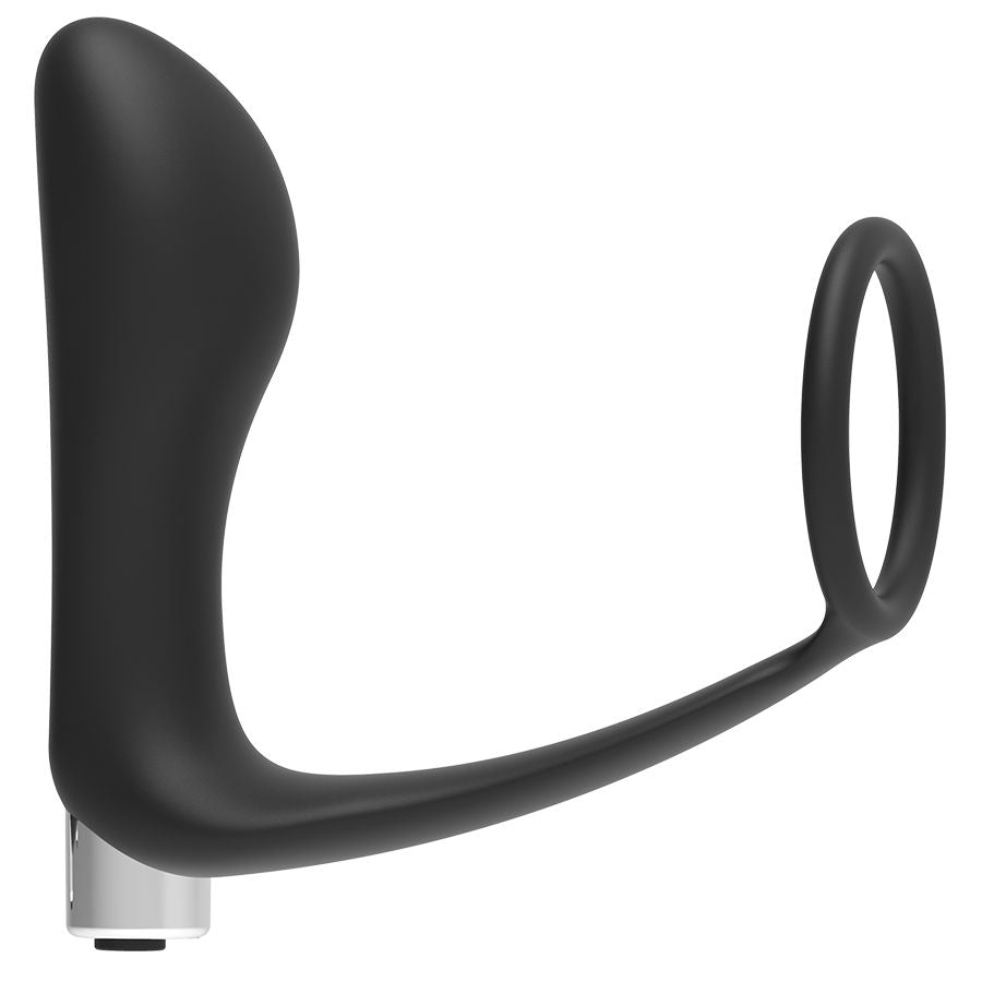 ADDICTED TOYS - WIEDERAUFLADBARER PROSTATA-VIBRATOR MODELL 1 - SCHWARZ