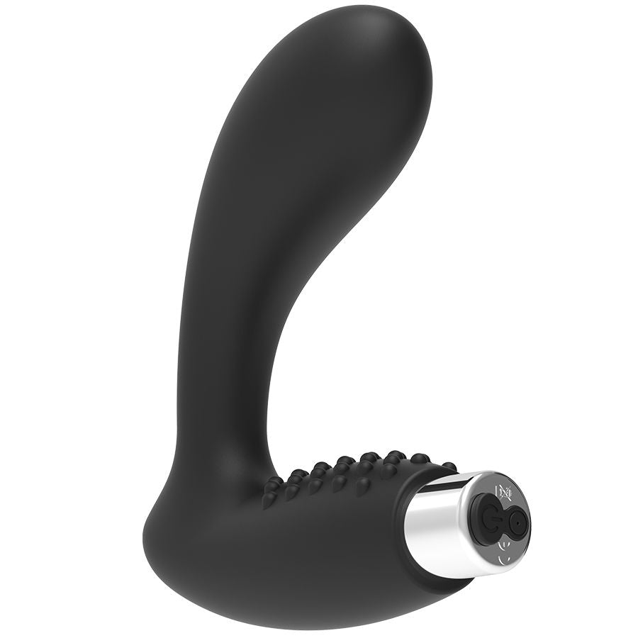 ADDICTED TOYS - WIEDERAUFLADBARER PROSTATA-VIBRATOR MODELL 5 - SCHWARZ