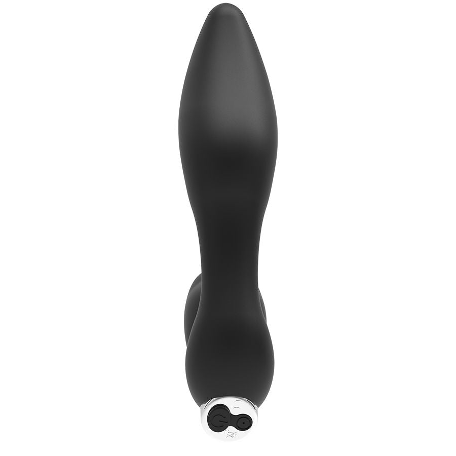ADDICTED TOYS - WIEDERAUFLADBARER PROSTATA-VIBRATOR MODELL 6 - SCHWARZ