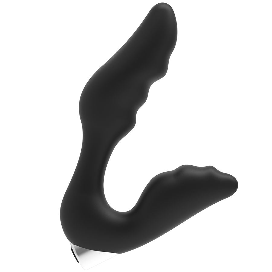 ADDICTED TOYS - WIEDERAUFLADBARER PROSTATA-VIBRATOR MODELL 6 - SCHWARZ