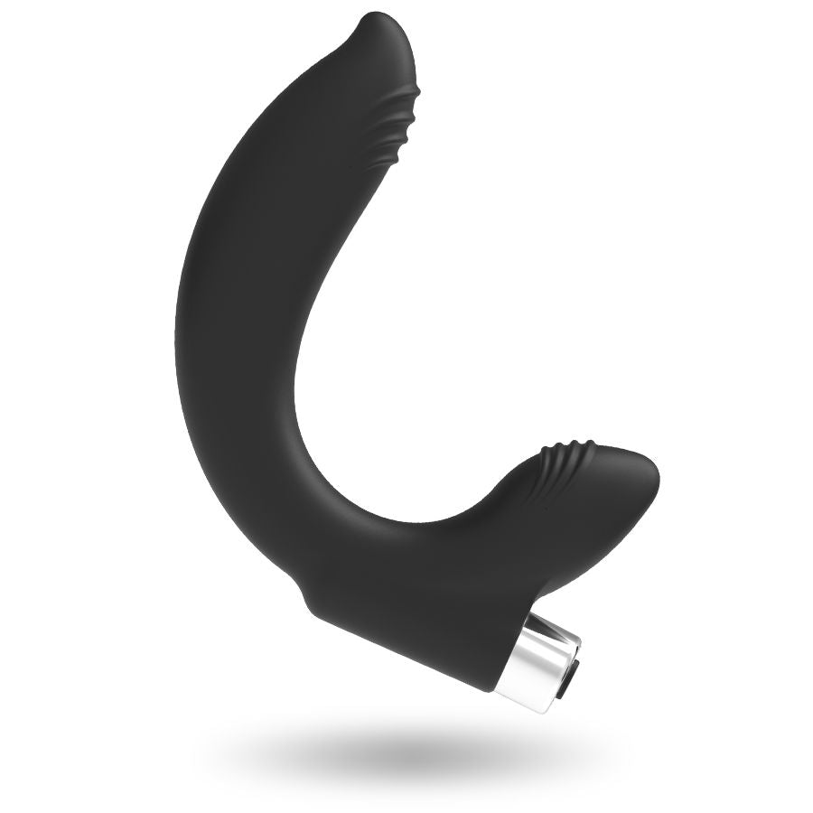 ADDICTED TOYS - WIEDERAUFLADBARER PROSTATA-VIBRATOR MODELL 7 - SCHWARZ