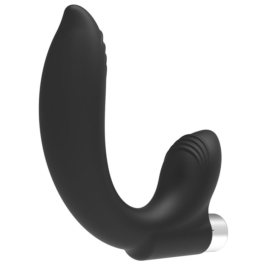 ADDICTED TOYS - WIEDERAUFLADBARER PROSTATA-VIBRATOR MODELL 7 - SCHWARZ