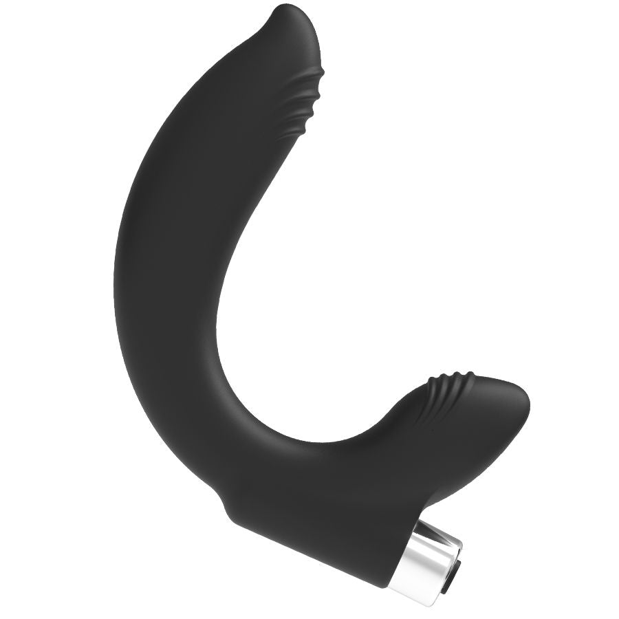 ADDICTED TOYS - WIEDERAUFLADBARER PROSTATA-VIBRATOR MODELL 7 - SCHWARZ