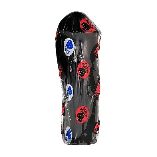 GANZ SCHWARZ - REALISTISCHER DILDO 20 CM