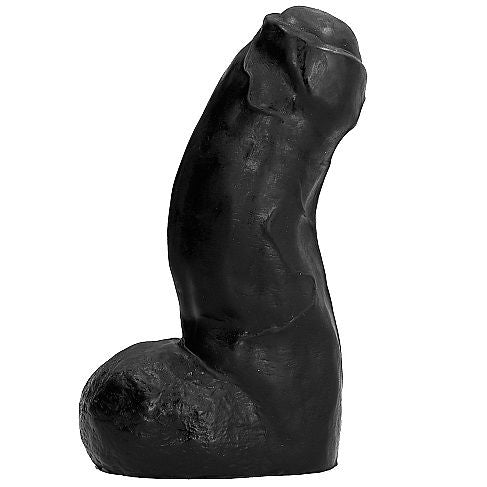 ALL BLACK - REALISTISCHER SCHWARZER DONG 17 CM