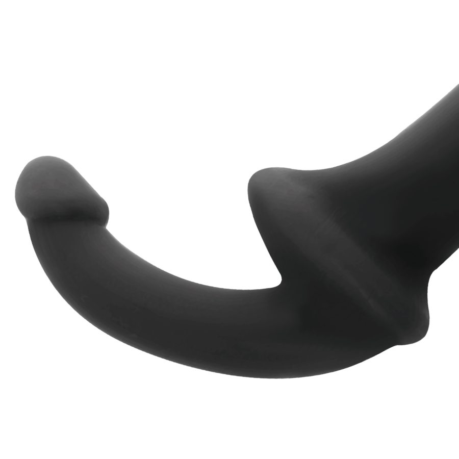 ADDICTED TOYS - SCHWARZER GERADEFREIER DILDO MIT ARN S