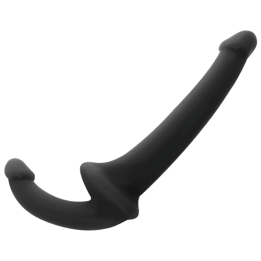 ADDICTED TOYS - SCHWARZER GERADEFREIER DILDO MIT ARN S