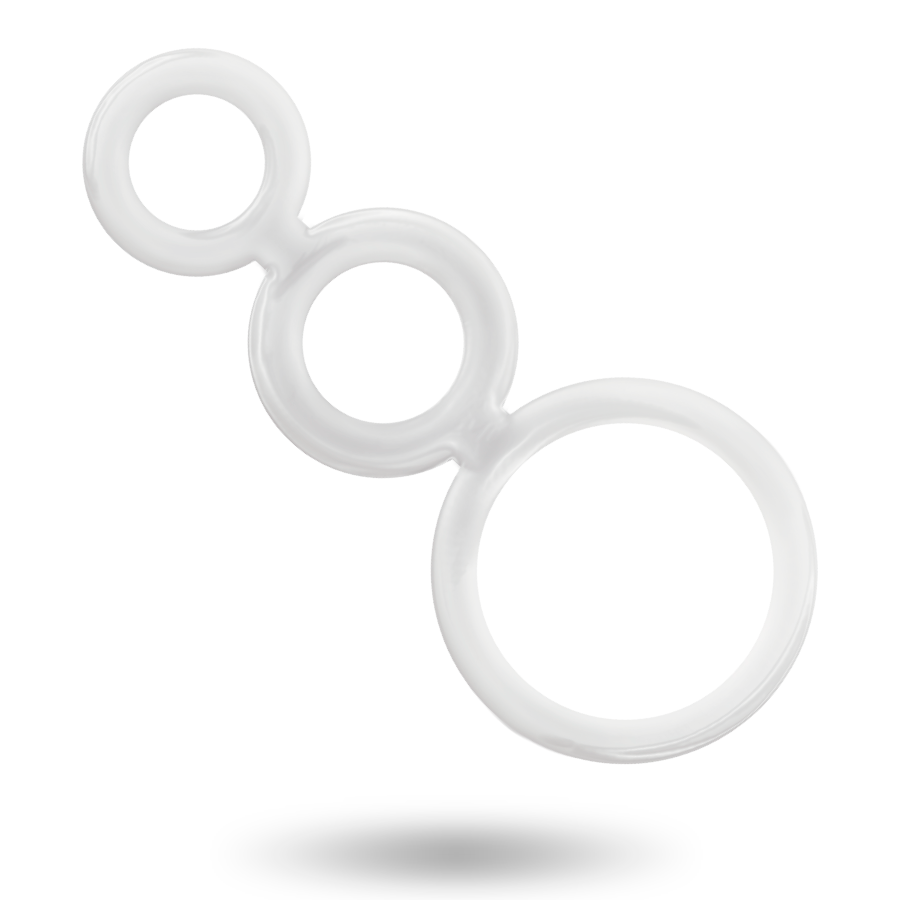 ADDICTED TOYS - TRANSPARENTES COCKRING-SET