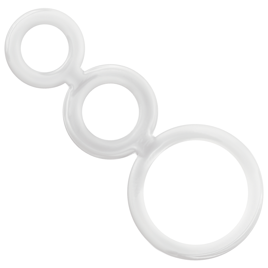 ADDICTED TOYS - TRANSPARENTES COCKRING-SET