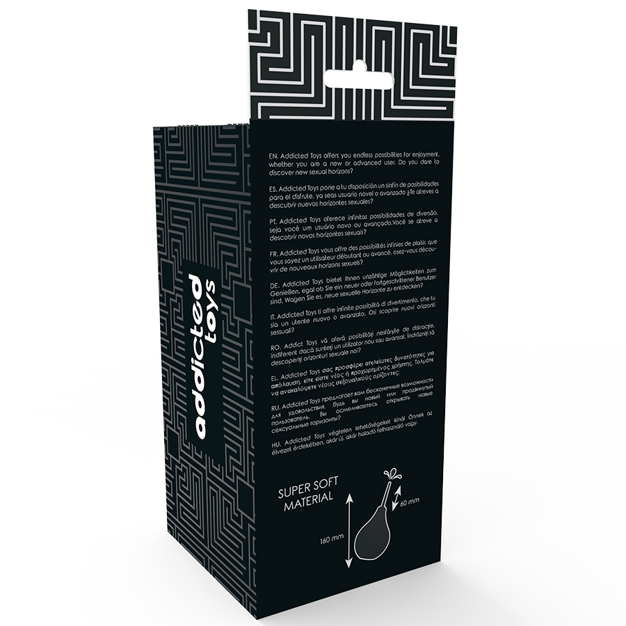 ADICCTED TOYS - SCHWARZE ANALDUSCHE