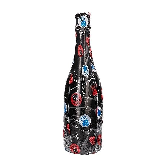 ALLES SCHWARZ - ANALFLASCHE 34,5 CM