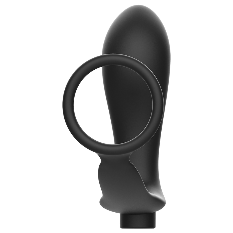 ADDICTED TOYS - COCKRING MIT FERNBEDIENUNG, WIEDERAUFLADBARER SCHWARZER ANALSTECKER