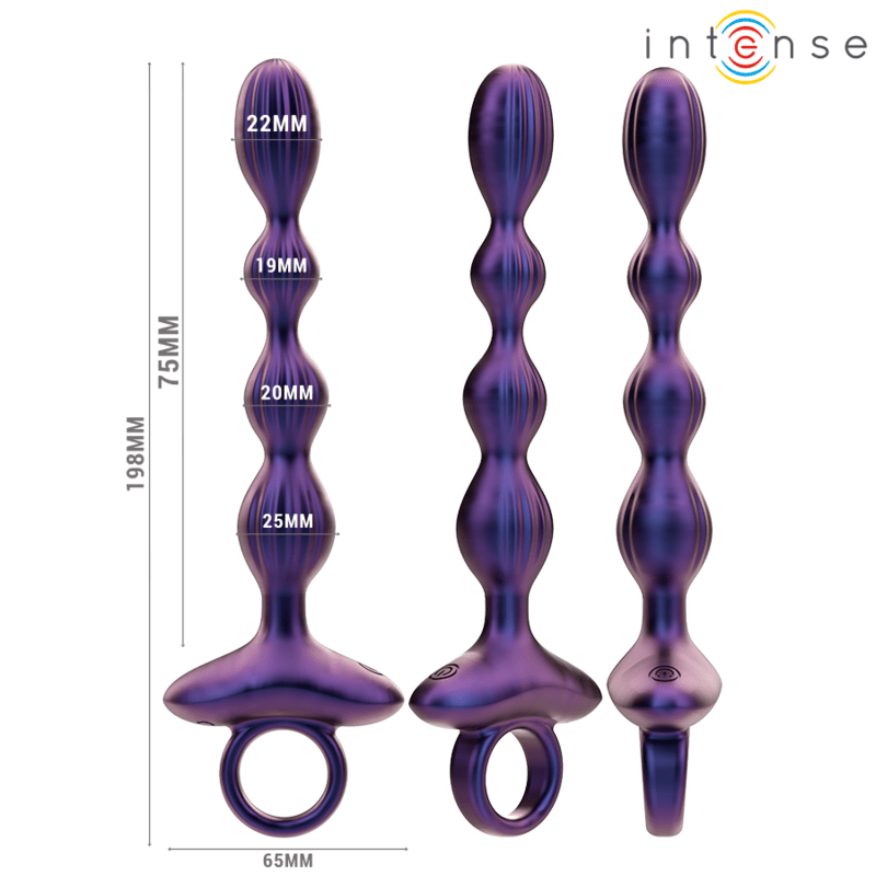 INTENSE - JACKIE PLUG ANAL VIBRANT MODÈLE 1 TÉLÉCOMMANDE - Jouez Plaisir
