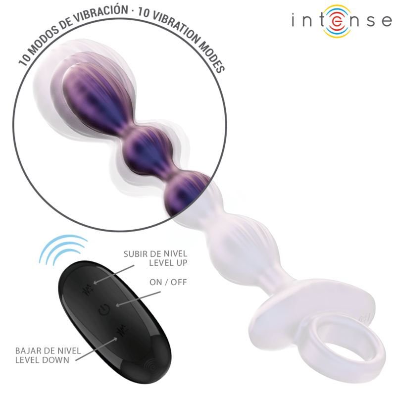 INTENSE - JACKIE PLUG ANAL VIBRANT MODÈLE 1 TÉLÉCOMMANDE - Jouez Plaisir