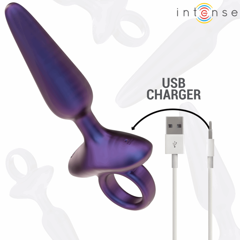INTENSE - MARLON PLUG ANAL VIBRANT MODÈLE 4 TÉLÉCOMMANDE - Jouez Plaisir