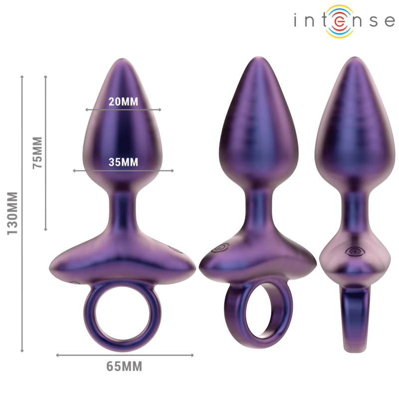INTENSE - MICHAEL PLUG ANAL VIBRANT MODÈLE 2 TÉLÉCOMMANDE - Jouez Plaisir