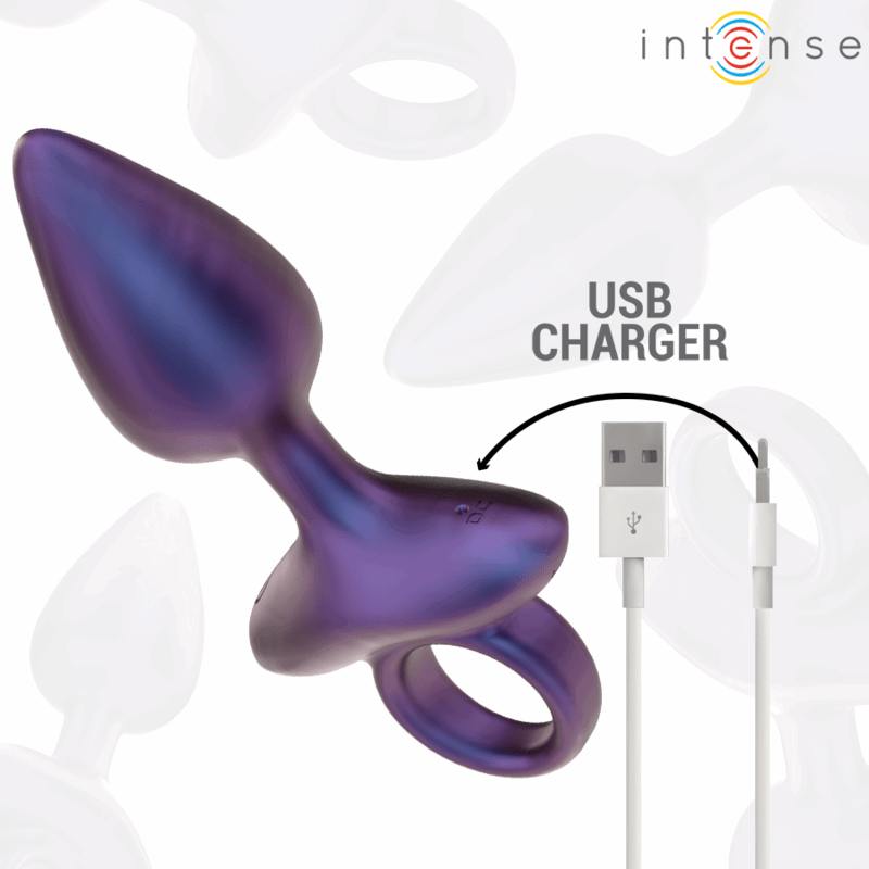 INTENSE - MICHAEL PLUG ANAL VIBRANT MODÈLE 2 TÉLÉCOMMANDE - Jouez Plaisir