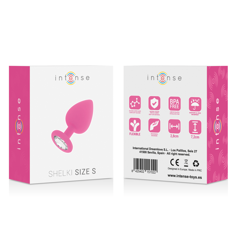 INTENSE - PLUG ANAL SHELKI S FUCHSIA - Jouez Plaisir