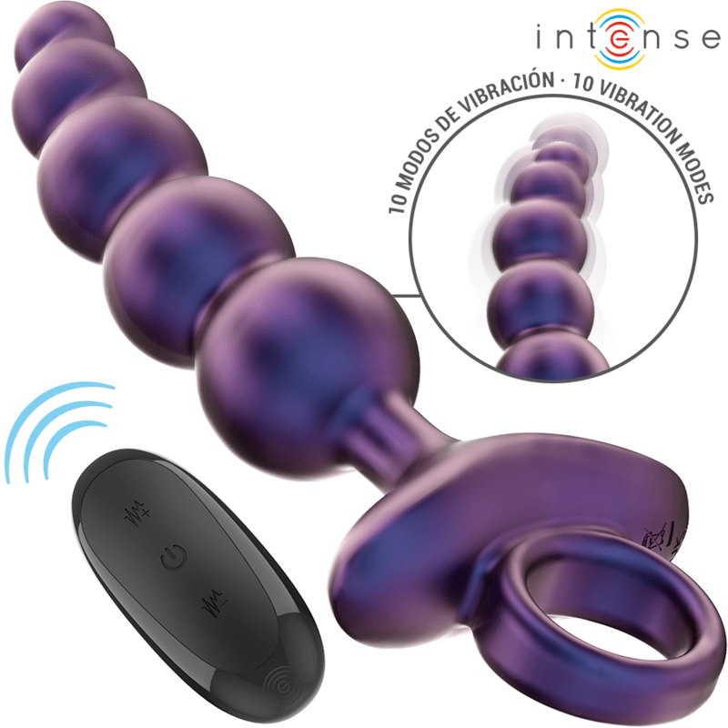 INTENSE - TITO PLUG ANAL VIBRANT MODÈLE 3 TÉLÉCOMMANDE - Jouez Plaisir