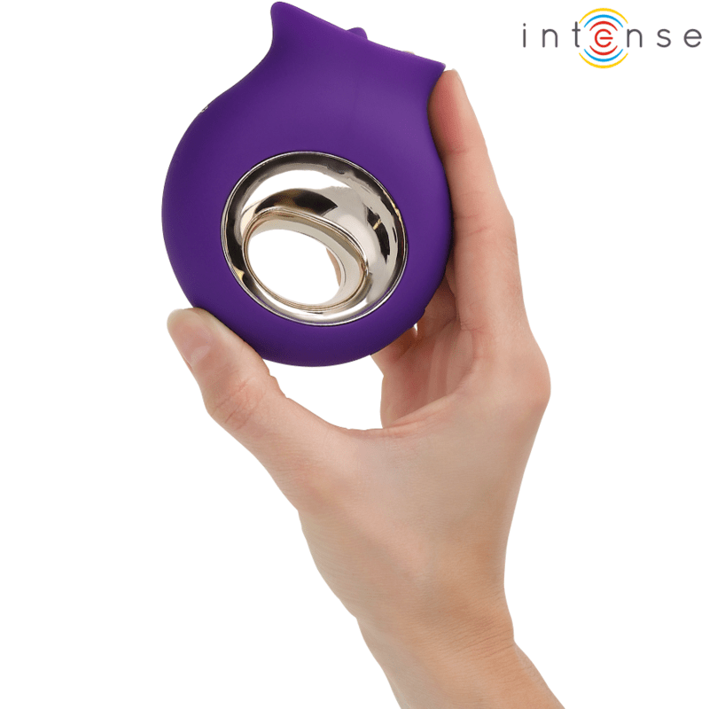 INTENSE - TULI STIMULATEUR CLITORIS 9 VIBRATIONS & 9 OSCILLATIONS VIOLET - Jouez Plaisir